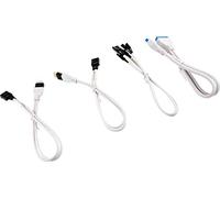 Corsair Premium Sleeved Front Panel Extension Kit 30cm, White