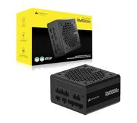 CORSAIR RM1000e (2025) Fully Modular ATX Power Supply with Low Noise and 12V-2x6 Cable - ATX 3.1 & PCIe 5.1, Cybenetics Gold Efficiency, 105°C Capacitors, Modern Standby Mode - Black