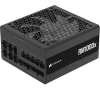 CORSAIR RM1000x Fully Modular Low-Noise ATX Power Supply - ATX 3.1 Compliant - PCIe 5.1 Support - Cybenetics Gold Efficiency - Native 12V-2x6 Connector - Black