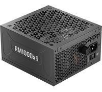 CORSAIR RM1000x Shift (2025) Fully Modular ATX Power Supply - Modular Side Interface, Native 12V-2x6 Cable, ATX 3.1 & PCIe 5.1, Fan-Speed Control, 105 Capacitors, Cybenetics Gold - Black