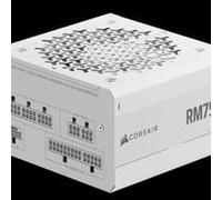 CORSAIR RM750e (2025) Fully Modular Low-Noise ATX Power Supply with 12V-2x6 Cable - ATX 3.1 & PCIe 5.1 Compliant, Cybenetics Gold Efficiency, 105°C-Rated Capacitors, Modern Standby Mode - White
