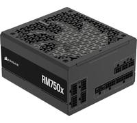 CORSAIR RM750x ATX 3.1 PCIe 5.1 Ready Fully Modular 750W Power Supply - Low-Noise, Cybenetics Gold Efficiency, Native 12V-2x6 Connector - Black