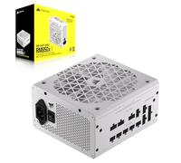 CORSAIR RM850x SHIFT Fully Modular ATX Power Supply - 80 PLUS Gold - ATX 3.1 - PCIe 5.1 - Zero RPM - Modular Side Interface - White