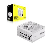 CORSAIR RM850x SHIFT Fully Modular ATX Power Supply - Interface Modular Side - Dual EPS12V Connectors - Zero RPM Fan Mode - Capacitors Rated up to 105°C - 80 PLUS Gold Efficiency - White
