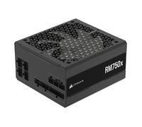 CORSAIR RM750x Fully Modular Low-Noise ATX Power Supply - ATX 3.1 Compliant - PCIe 5.1 Support - Cybenetics Gold Efficiency - Native 12V-2x6 Connector - Black