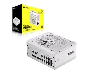 CORSAIR RMx SHIFT White Series 1000W 80+ Gold PCIE 5.1 Fully Modular A