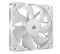 Corsair RS120 120mm PWM Fan - Daisy-Chain Connection - Low-Noise - Magnetic Dome Bearing - Single Pack - White