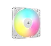 CORSAIR RS120 ARGB 120mm PWM Fan - Daisy-Chain Connection - Low-Noise - Magnetic Dome Bearing - Single Pack - White