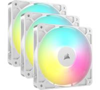 CORSAIR RS120 ARGB 120mm PWM Fans - Triple Pack - White