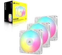CORSAIR RS120 ARGB PWM 120mm Fans Triple Pack - White - CO-9050185-WW