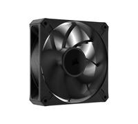 Corsair RS120 MAX 120mm PWM Thick Fan - High Static Pressure - Liquid Crystal Polymer Construction - Single Fan - Black