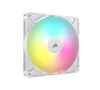 Corsair RS140 ARGB 140mm PWM Fan - Daisy-Chain Connection - Low-Noise - Magnetic Dome Bearing - Single Pack - White