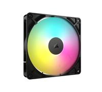Corsair RS140 ARGB 140mm PWM Fan - Daisy-Chain Connection - Low-Noise - Magnetic Dome Bearing - Single Pack - Black