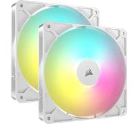 CORSAIR RS140 ARGB 140mm PWM Fans - Dual Pack - White