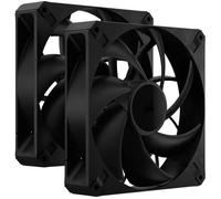 Corsair RS140 MAX 140mm PWM Thick Fans - High Static Pressure - Liquid Crystal Polymer Construction - Dual Pack - Black