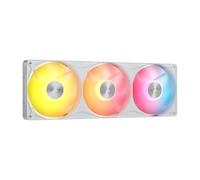CORSAIR RS360 II ARGB 360mm Low-Noise Unified Triple Fans - White | PWM, Daisy-Chain Connectivity, Magnetic Dome Bearings, Zero RPM