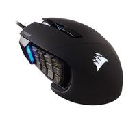 Corsair SCIMITAR ELITE RGB MMO Gaming Mouse, Optical, Omron Switches, 4-Zone RGB