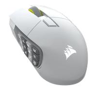CORSAIR SCIMITAR ELITE WIRELESS SE MMO Gaming Mouse - White