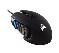 Corsair Scimitar RGB Elite, MOBA/MMO Gaming Mouse, Black, Backlit RGB LED, 18000 DPI, Optical