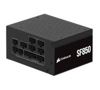 CORSAIR SF850 (2024) Fully Modular Low Noise 80 PLUS Platinum ATX Power Supply - ATX 3.1 Compliant - PCIe 5.1 Ready - SFX-to-ATX Bracket Included - Black