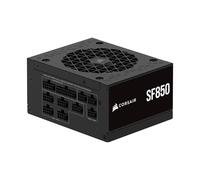 CORSAIR SF850 (2024) Fully Modular Low Noise 80 PLUS Platinum ATX Power Supply - ATX 3.1 Compliant - PCIe 5.1 Ready - SFX-to-ATX Bracket Included - Black