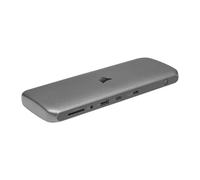 Corsair TBT200 Thunderbolt™ 4 Dock - Up to 96W Power Delivery - 4X Thunderbolt 4 Ports - Thunderbolt Dock Utility - 4X USB Type-A Ports - USB Type-C Port - SD 4.0 Card Reader - 2.5Gb Ethernet Port