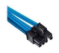 Corsair Premium Individually Sleeved PCIe (Dual Connector) Cables Type 4 Gen 4 - Blue