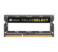 Corsair Value Select SODIMM 8GB (1x8GB) DDR3 1600MHz C11 Memory for Laptop/Notebooks - Black