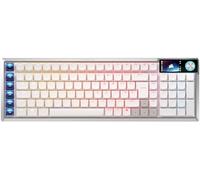 Corsair VANGUARD AIR 99 WIRELESS Low-Profile Optical-Mechanical RGB Gaming Keyboard - QWERTY UK, 99% Layout, OPX Switches, 8000Hz Hyper-Polling, Stream Deck Integration, Flashtap SOCD - White