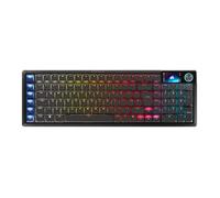 Corsair VANGUARD AIR 99 WIRELESS Low-Profile Optical-Mechanical RGB Gaming Keyboard - QWERTY UK, 99% Layout, OPX Switches, 8000Hz Hyper-Polling, Stream Deck Integration, Flashtap SOCD - Black
