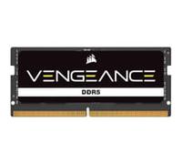 CORSAIR Vengeance SODIMM DDR5 RAM 16GB (1x16GB) 5200MHz CL44 Intel XMP iCUE Compatible Computer Memory - Black (CMSX16GX5M1A5200C44)