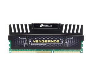 Corsair Vengeance 8GB DDR3 1600MHz CL9 Desktop Memory Module (Black, CMZ8GX3M1A1600C