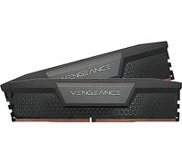 Corsair VENGEANCE DDR5 32GB (2x16GB) Up to 6400MHz C32 Intel Optimised Desktop Memory (Onboard Voltage Regulation, Custom XMP 3.0 Profiles, Solid Aluminum Heatspreader) Black