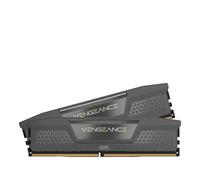 CORSAIR VENGEANCE DDR5 64GB (4x16GB) DDR5 Up to 6000MHz CL36 AMD EXPO Intel XMP iCUE Compatible Computer Memory - Grey (CMK64GX5M4B6000Z36)