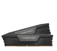 CORSAIR VENGEANCE DDR5 RAM 32GB (2x16GB) Up to 6000MHz CL38 Intel XMP iCUE Compatible Computer Memory - Black (CMK32GX5M2B6000C38)