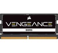 CORSAIR Vengeance SODIMM DDR5 RAM 32GB (1x32GB) Up to 4800MHz CL40-40-40-77 1.1V Intel AMD Laptop Notebook Memory - Black (CMSX32GX5M1A4800C40)