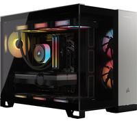 Corsair Vengeance i5100 Gaming PC - Liquid Cooled Intel Core i9-14900KF CPU - NVIDIA GeForce RTX 4080 Super GPU - 32GB Dominator Titanium RGB DDR5 Memory - 2TB M.2 SSD - Black/Gray