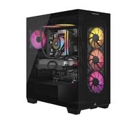 Corsair Vengeance i7500 Gaming PC - Liquid Cooled Intel Core i7-14700KF CPU - NVIDIA GeForce RTX 4070Ti Super GPU - 32GB Vengeance RGB DDR5 Memory - 1TB M.2 SSD - Black
