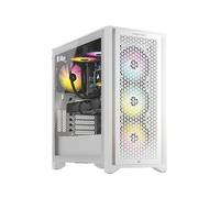 Corsair Vengeance i7500 Series Gaming PC - Liquid Cooled Intel Core i7 14700KF CPU - NVIDIA GeForce RTX 4070 Ti Super GPU - 32GB Vengeance RGB DDR5 Memory - 1TB M.2 SSD - White