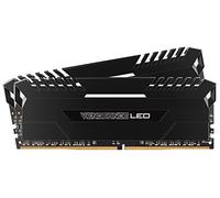 Corsair Vengeance LED 32 GB (2 x 16 GB) DDR4 3000 MHz C16 XMP 2.0 Enthusiast LED Illuminated Memory Kit - Black with White LED Lighting