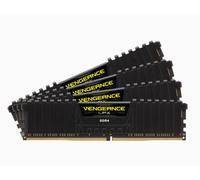 Corsair, CMK64GX4M4D3600C18 VENGEANCE LPX 64GB (4x16GB) DDR4 3600 (PC4-28800) C18 1.35V Desktop Memory - Black