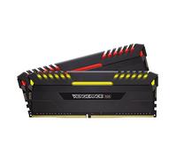 Corsair Vengeance RGB 16 GB (2 x 8 GB) DDR4 3200 MHz C16 XMP 2.0 Enthusiast RGB LED Illuminated Memory Kit - Black