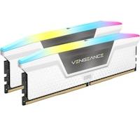 Corsair Vengeance RGB White 32GB 6000MHz DDR5 Dual Profile Memory Kit