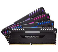 Corsair Vengeance RGB 64 GB (4 x 16 GB) DDR4 3333 MHz C16 XMP 2.0 Enthusiast RGB LED Illuminated Memory Kit - Black