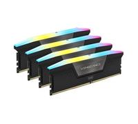 CORSAIR VENGEANCE RGB DDR5 RAM 64GB (4x16GB) 6600MHz CL32 Intel XMP iCUE Compatible Computer Memory - Black (CMH64GX5M4B6600C32)