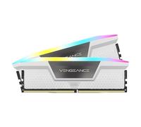 32GB (2x16GB) Corsair DDR5 Vengeance RGB White, PC5-48000 (6000), Non-ECC Unbuff