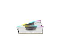 CORSAIR VENGEANCE RGB DDR5 RAM 32GB (2x16GB) 6000MHz CL36 Intel XMP iCUE Compatible Computer Memory - White (CMH32GX5M2E6000C36W)