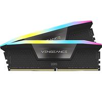 CORSAIR VENGEANCE RGB DDR5 RAM 32GB (2x16GB) 7200MHz CL34 Intel XMP iCUE Compatible Computer Memory - Black (CMH32GX5M2X7200C34)