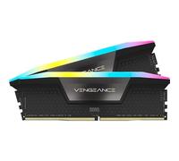CORSAIR VENGEANCE RGB DDR5 RAM 48GB (2x24GB) 7200MHz CL36 Intel XMP iCUE Compatible Computer Memory - Black (CMH48GX5M2B7200C36)