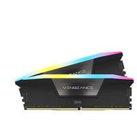 CORSAIR VENGEANCE RGB DDR5 RAM 96GB (2x48GB) 6800MHz CL40 Intel XMP iCUE Compatible Computer Memory - Black (CMH96GX5M2B6800C40)